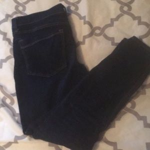Dark blue Express leggings jeans